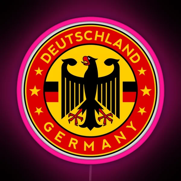 Germany Deutschland RGB Neon Sign