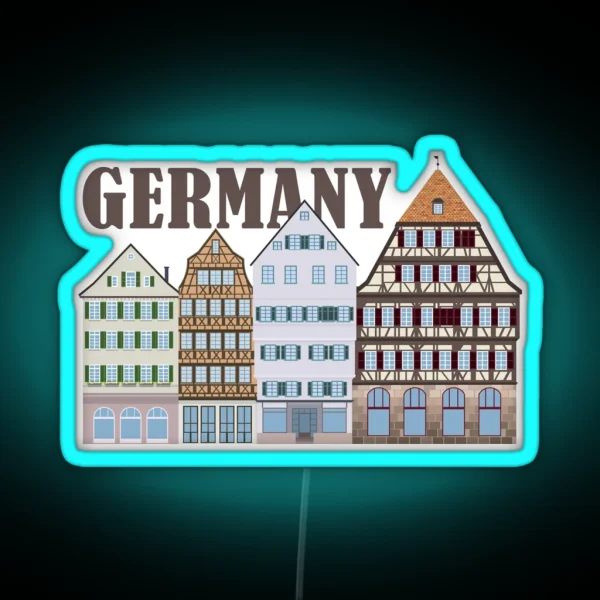 Germany RGB Neon Sign