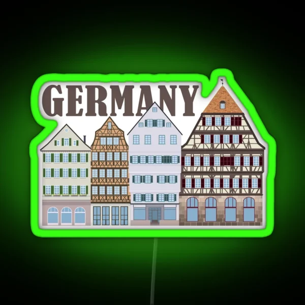 Germany RGB Neon Sign
