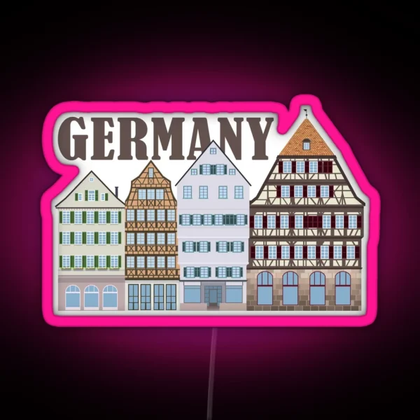 Germany RGB Neon Sign