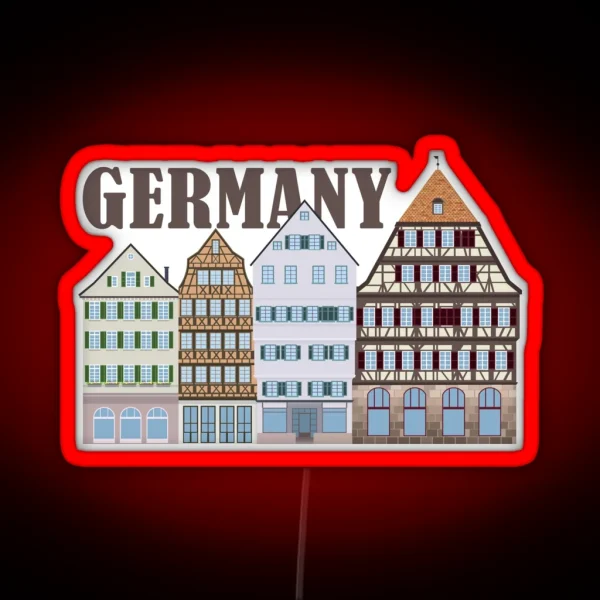 Germany RGB Neon Sign