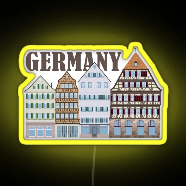 Germany RGB Neon Sign