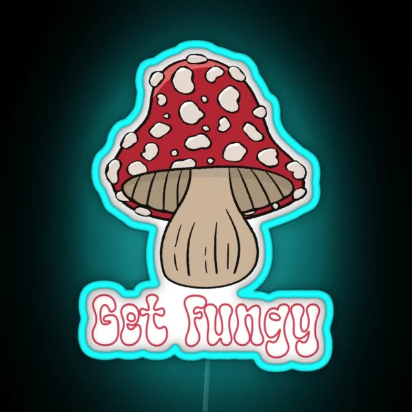 Get Fungy Amanita Muscaria RGB Neon Sign