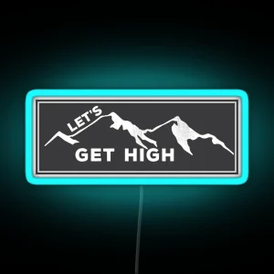 Get High RGB Neon Sign