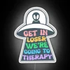 Neon Therapy Sign for Mental Health Awareness Home Decor Inspiration