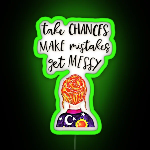 Get Messy RGB Neon Sign