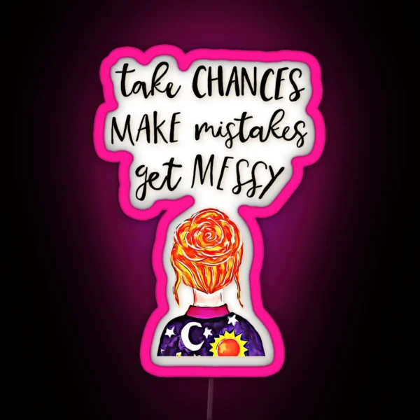 Get Messy RGB Neon Sign