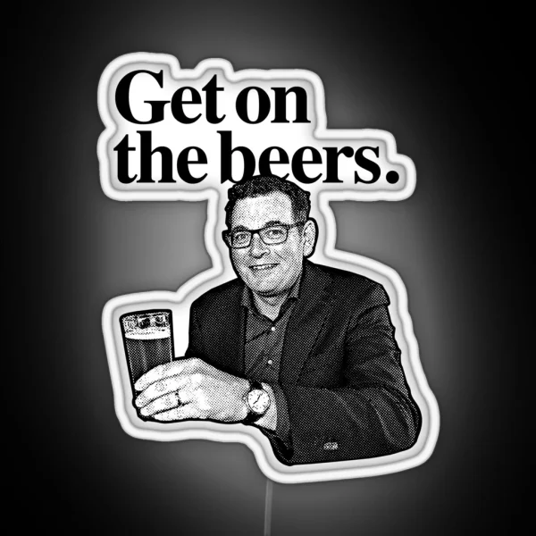 Get On The Beers RGB Neon Sign