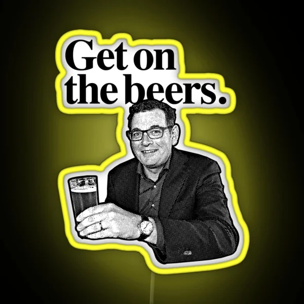 Get On The Beers RGB Neon Sign