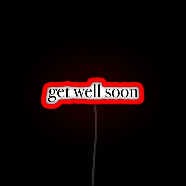 Get Well Soon RGB Neon Sign