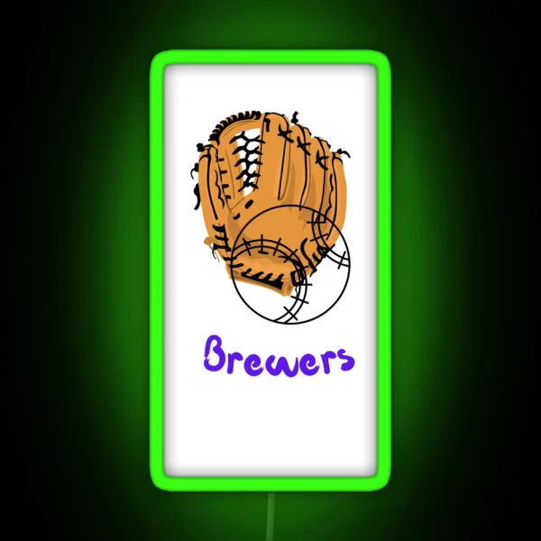 Get Your Exclusive Brewers Tickets Unleash The Ultimate RGB Neon Sign