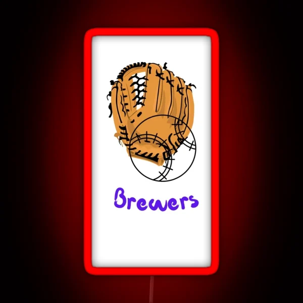 Get Your Exclusive Brewers Tickets Unleash The Ultimate RGB Neon Sign