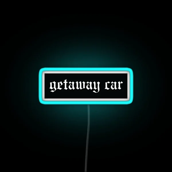 Getaway Car Led RGB Neon Sign