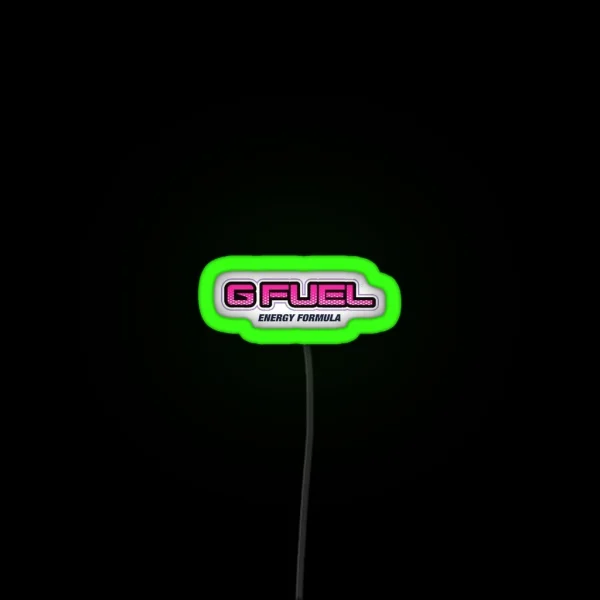 Gfuel 80 S Logo RGB Neon Sign