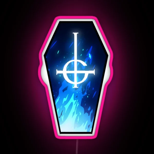 Ghoffin Blue RGB Neon Sign