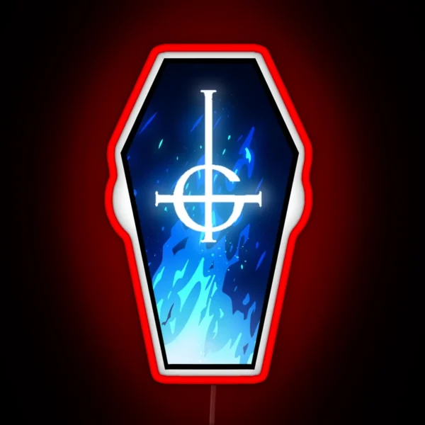 Ghoffin Blue RGB Neon Sign