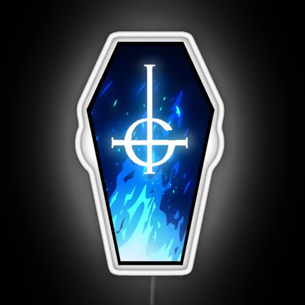 Ghoffin Blue RGB Neon Sign
