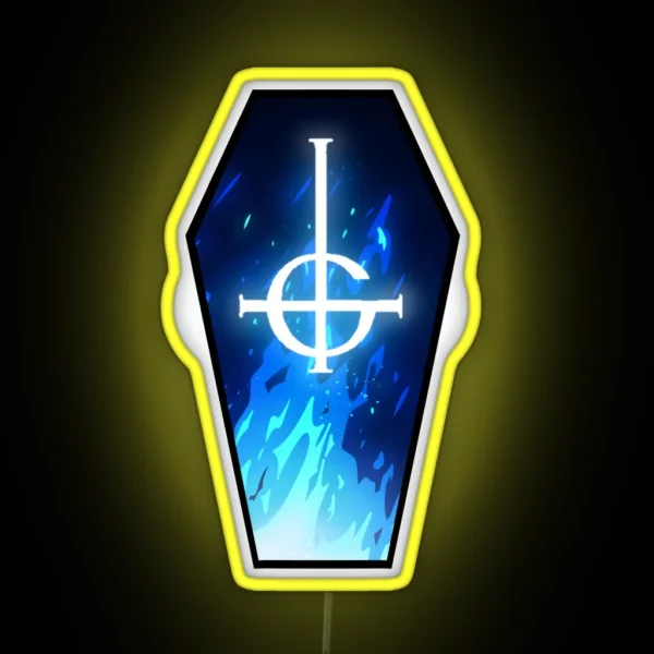 Ghoffin Blue RGB Neon Sign