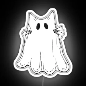 Ghost Cat RGB Neon Sign