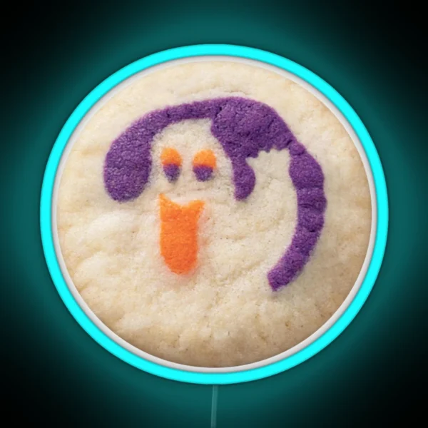 Ghost Cookie RGB Neon Sign