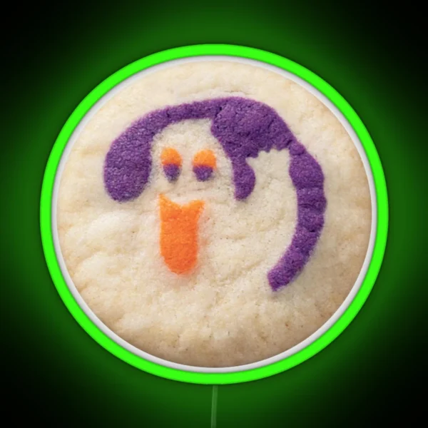 Ghost Cookie RGB Neon Sign