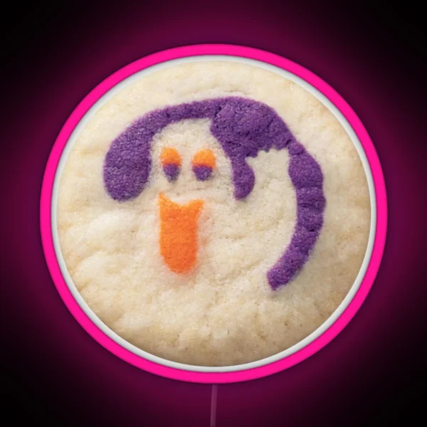 Ghost Cookie RGB Neon Sign