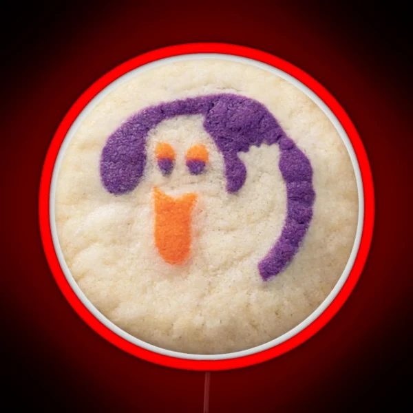 Ghost Cookie RGB Neon Sign
