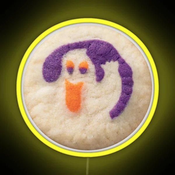 Ghost Cookie RGB Neon Sign