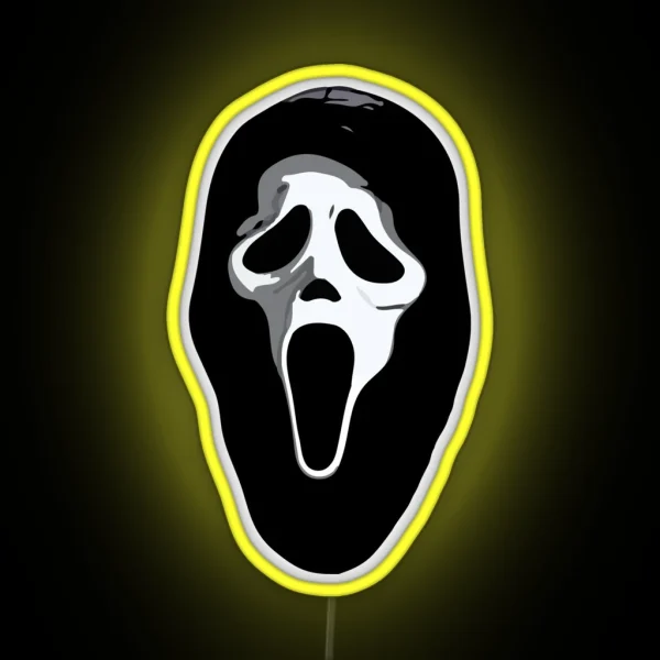 Ghost Face RGB Neon Sign