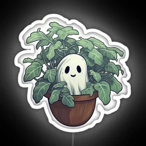 Ghost In A Plant RGB Neon Sign
