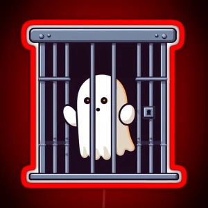 Ghost In Prison RGB Neon Sign