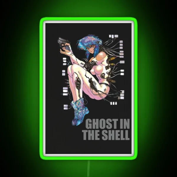 Ghost In The Shell RGB Neon Sign