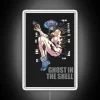 Electric anime inspired RGB neon light art wall decoration.