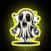 Haunted by criticism? Display ghostly disapproval with this RGB sign.