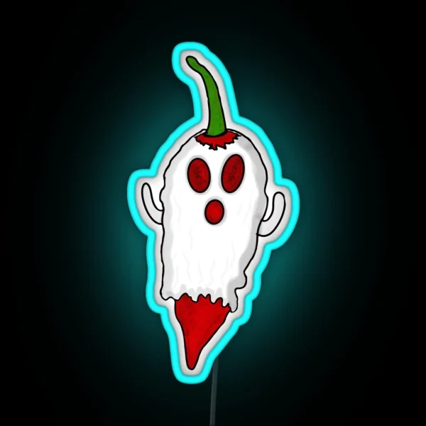 Ghost Pepper RGB Neon Sign
