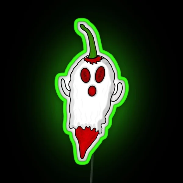 Ghost Pepper RGB Neon Sign