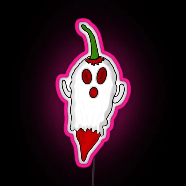 Ghost Pepper RGB Neon Sign