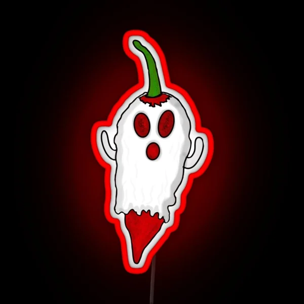 Ghost Pepper RGB Neon Sign