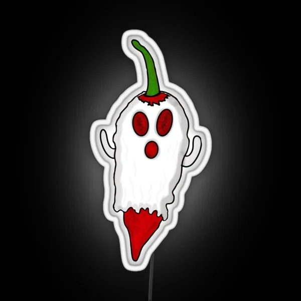 Ghost Pepper RGB Neon Sign