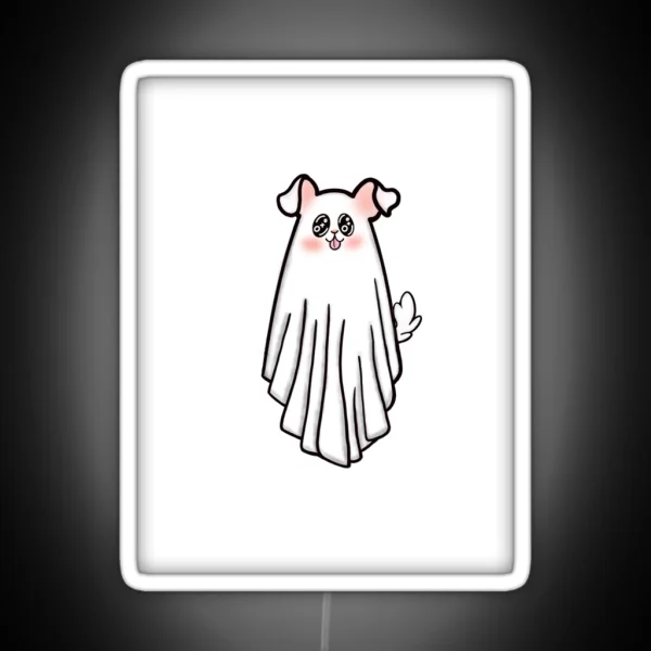 Ghost Puppy RGB Neon Sign