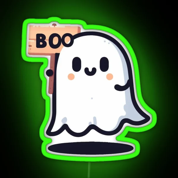 Ghost RGB Neon Sign