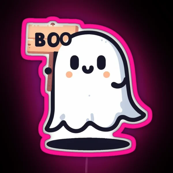 Ghost RGB Neon Sign