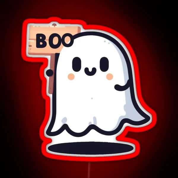Ghost RGB Neon Sign