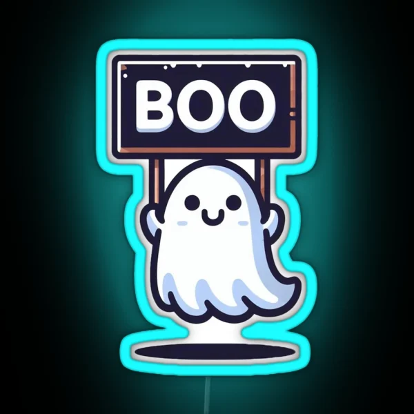 Ghost RGB Neon Sign