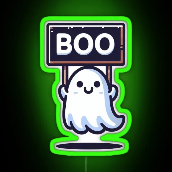 Ghost RGB Neon Sign