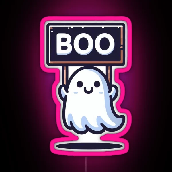 Ghost RGB Neon Sign