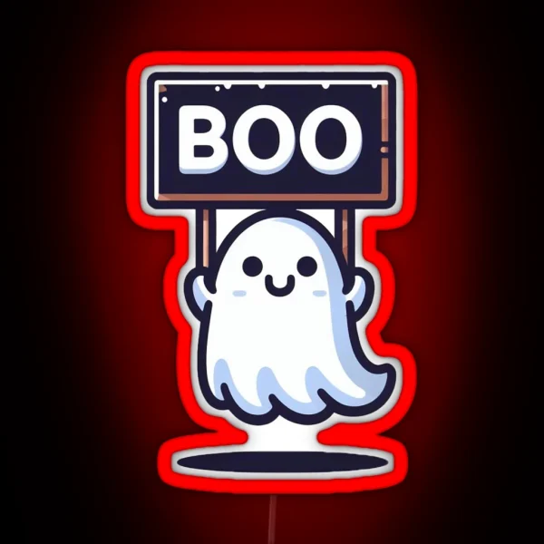 Ghost RGB Neon Sign