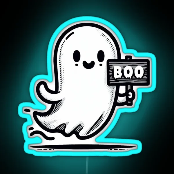 Ghost RGB Neon Sign