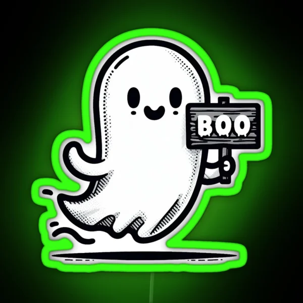 Ghost RGB Neon Sign