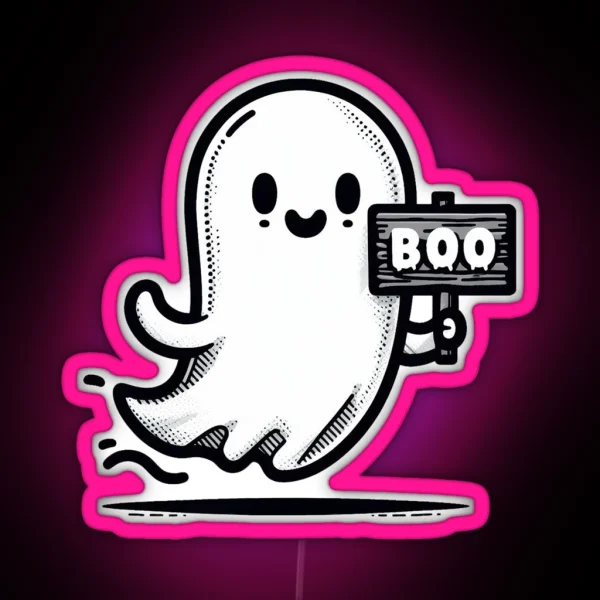 Ghost RGB Neon Sign